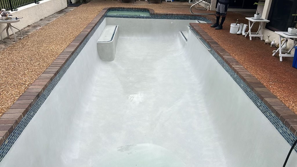 Pool after renovation